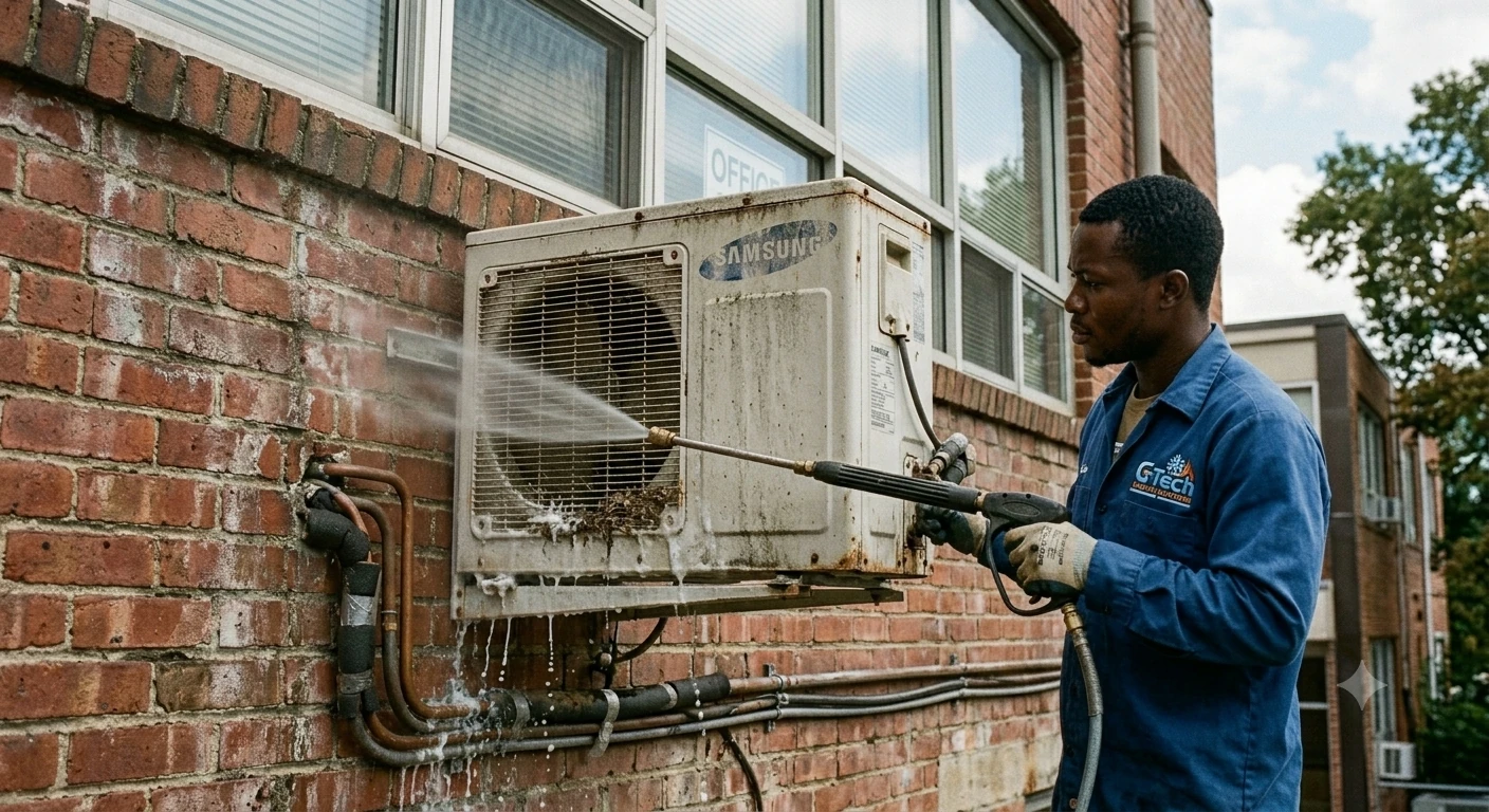 Before AC Maintenance