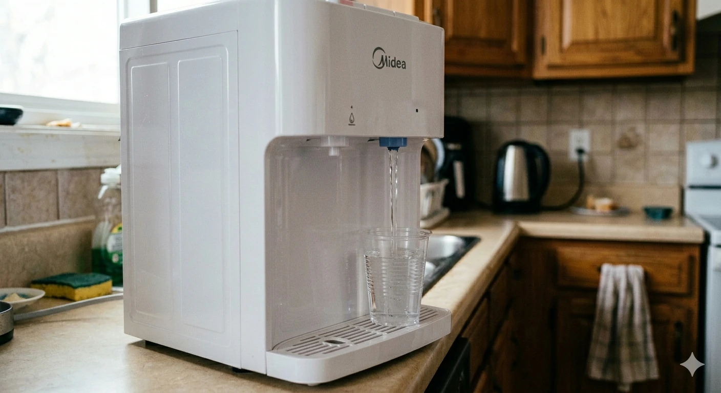 Water Dispenser After Maintenance